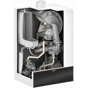 Viessmann Gas-Brennwert-Paket Vitodens 200-W 25 KW Mit Warmwasserspeicher Vitocell 100-W CVAA 200 L 10